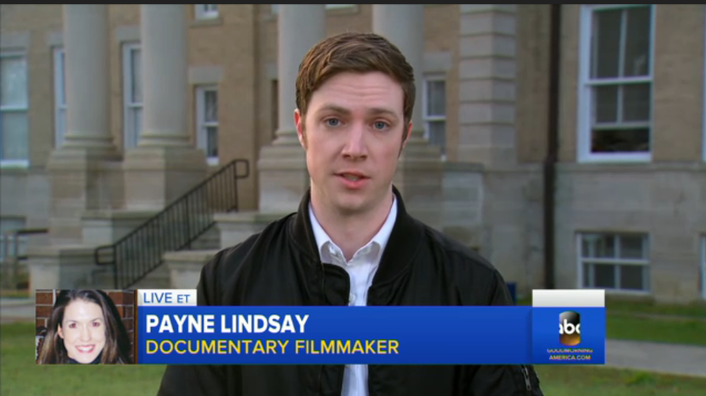 Payne Lindsey on Good Morning America and Nightline